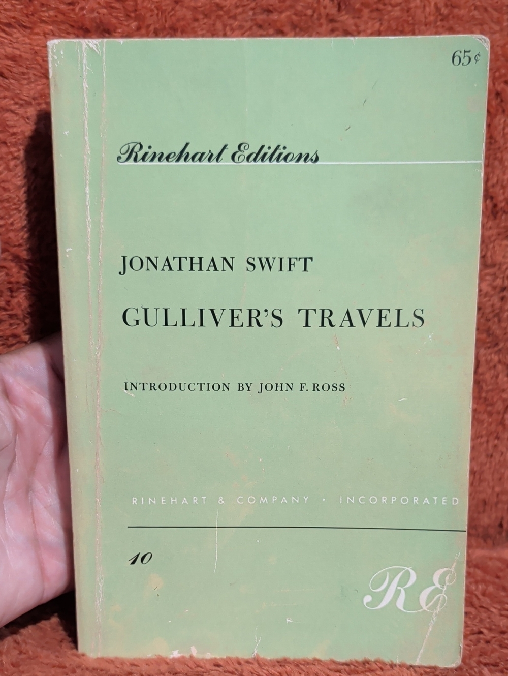 Rinehart Editions: Gulliver's Travels ( Copyright 1960 )